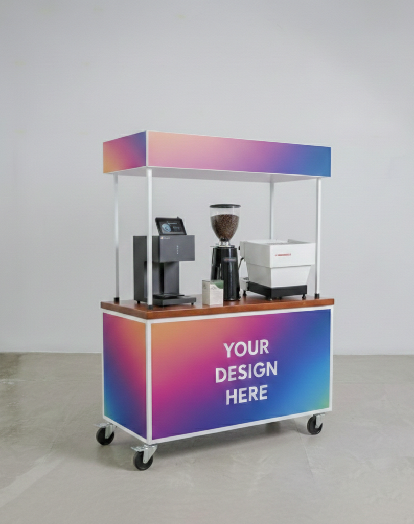 Custom Coffee Cart for Events