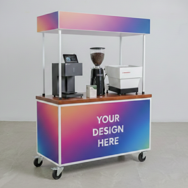 Custom Coffee Cart for Events