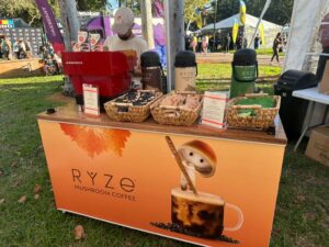 Cafering coffee cart at Ritz Carlton South Beach Miami — Ryze Coffee brand sampling event