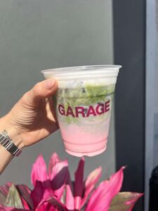 Full cart wrap and logo printing — Garage Clothing pop-up event Brickell