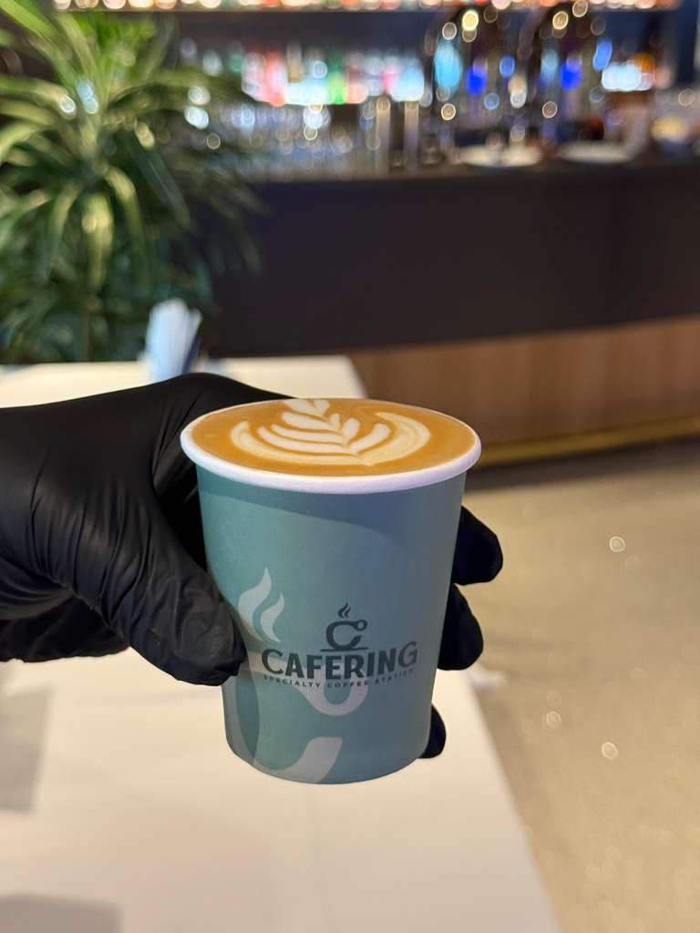 Specialty coffee service at executive meeting catering — Cafering Events Miami